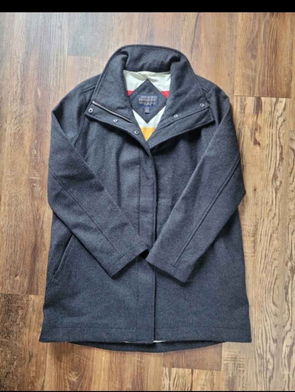 Pendleton Charcoal Wool-Blend Jacket